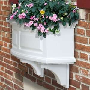   Sub Irrigated 24 Inch Curved Window Boxes Patio, Lawn & Garden