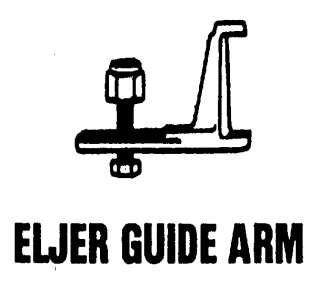 FLUSH VALVE REPAIR Toilet Eljer guide arm Parts  Model FLUSH VALVE 
