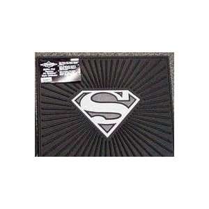  Silver Flake Superman DC Comics   Utility Rear Floor Mat 