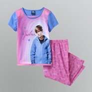 Justin Bieber Girls Two Piece Pajama Set at 