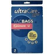 Ultracare Kenmore U Upright Allergen Filtration Vacuum Bags at  
