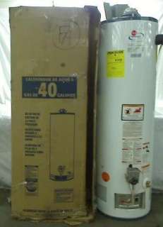 Rheem 22V40F1 Natural Gas Water Heater, 40 Gallon  