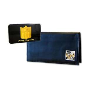 New Orleans Saints Deluxe Checkbook Cover:  Sports 