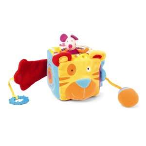 Manhattan Toy Carousel Tiger Activity Soft Block Toy Baby