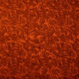 South Seas Imports Cotton Fabric Rust Brown Hatched for Landscapes, By 