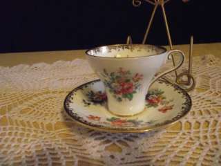 AYNSLEY BONE CHINA TEA CUP & SAUCER NUMBERED 31 2751 EX  