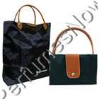 10 Corso Como Tote Bag Foldable Black Nylon Tote Bag, Measures 17x16 