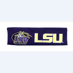  LSU Tigers NCAA Seat Belt Shoulder Pad (8x7): Home 