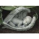   14 Josephs Studio Sleeping Baby in Angel Wings Outdoor Garden Figure