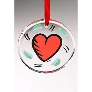  Kosta Boda Heart Ornament, 2012