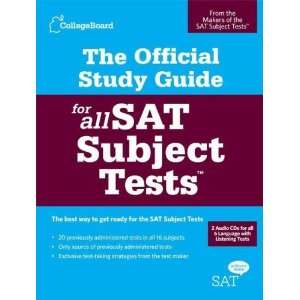  The Official Study Guide for All SAT Subject Tests 