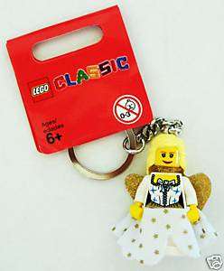 NEW* Lego ANGEL Fairy Key Chain 852743 w Cloth Skirt  