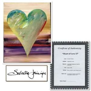    Hearts of Love #13 by Salvatore Principe Framed Giclee Electronics