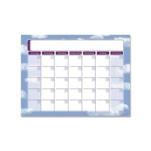  Pacon GoWrite Dry Erase Calendar   White   PACAS1722CAL 