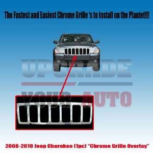  2008 2010 Jeep Cherokee Chrome Grille Factory Style 