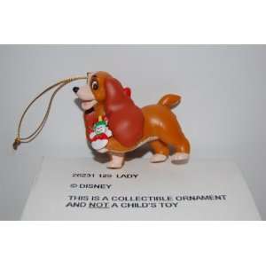 DISNEYS LADY (from Lady and the Tramp) COLLECTIBLE CHRISTMAS ORNAMENT