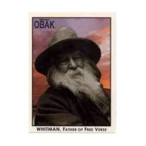 Obak Preview #6b Walt Whitman Cirlce VAR   Father of Free Verse (Promo 