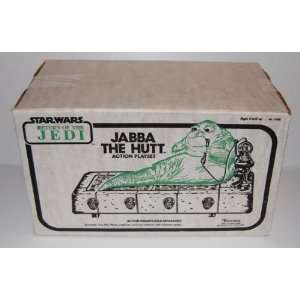  Vintage 1983 Star Wars Jabba The Hutt Action Playset  