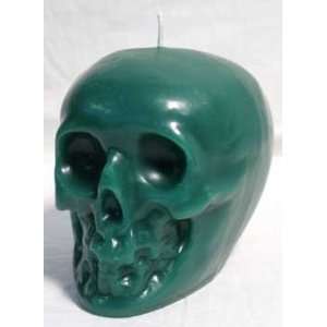  Skull Candle Figure Green