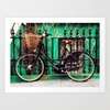 Bicycle at Rest Art Print  Print Shop