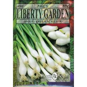  Liberty Garden Onion Green Scallion: Patio, Lawn & Garden