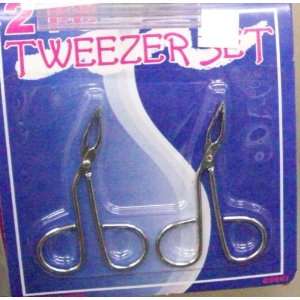  Sterling Tweezers 2 Pack Beauty