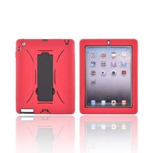   Over Hard Plastic Case Cover w Stand For Apple iPad 2: Electronics