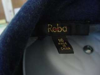 REBA Womens Jeans Jacket Western Country size 16 EUC  