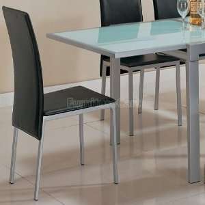  Sunrise Upholstered Dining Chair (Set of 2) 120212: Furniture & Decor
