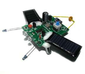 Electronic robot kit, educational BEAM robot kit, solar bug robot 