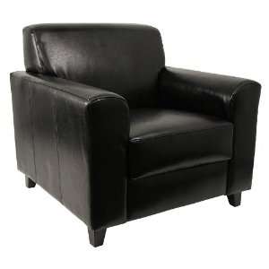    Luxurious Black Leather Chair [BT 827 1 BK GG]: Office Products