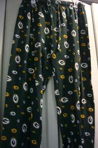   Licensed NFL Apparel GREEN BAY PACKERS Pajama Pajamas Jersey Pants