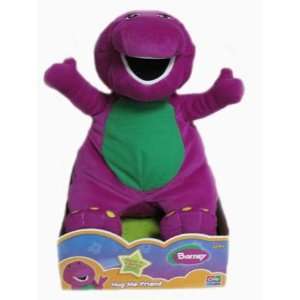  Barney 12 Huggable Friend Barney Plush Doll: Toys & Games