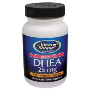 Vitamin Shoppe   Dhea, 25 mg, 100 capsules