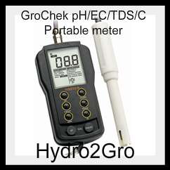 Hanna GroChek pH/EC/TDS/C Portable meter , Hydro,Tester, Soil  