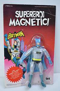 Batman   Mego / Gig 7 Magnetic Super Heroes figure 79 MOC C8 Superoi 
