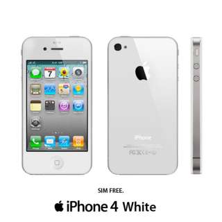 Apple iPhone 4 16GB White SIM Free FaceTime HD video recording 