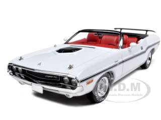 1970 DODGE CHALLENGER R/T CONVERTIBLE WHITE 1/18  