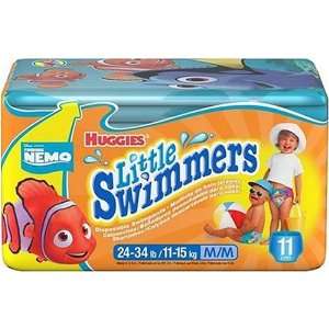 com Huggies Little Swimmers Disposable Swimpants, M (24 34 lb), Nemo 