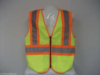 Reflective DOT ANSI Safety Vest, Traffic Vest, 84,,,,LG  