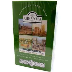 Ahmad Assorted Teas   Green Tea Selection   20 tea bags:  