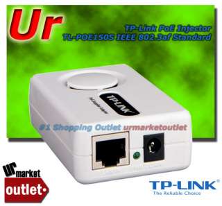 TP Link TL POE150S PoE Injector IEEE 802.3af Standard  