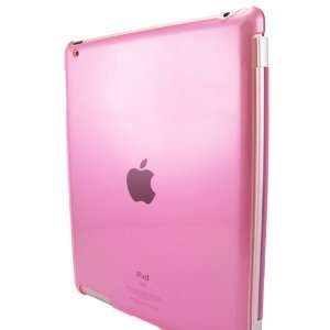 Pink Hard PC case for iPad 2 Compatiable with iPad 2 Smart Cover