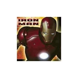  Iron Man Beverage Napkins (16 Counts) Toys & Games