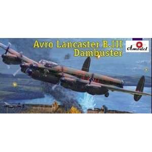   Model 1/144 Avro Lancaster B III Dambuster Bomber Kit: Toys & Games