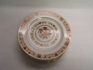 Royal Palace Empress China Japan 8 dinner plates  