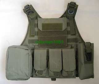 New OD Molle System Light Tactical Body Armor   Airsoft  