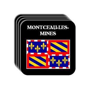  Bourgogne (Burgundy)   MONTCEAU LES MINES Set of 4 Mini 