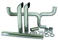 Grand Rock 5 Inch Diesel Stack Kit Turnout Chrome  