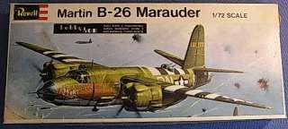   MARTIN B 26 MARAUDER * REVELL * MODEL AIRPLANE KIT 1/72 VINTAGE GERMAN